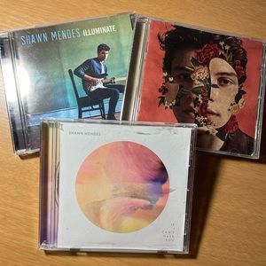 bundle of shawn mendes jewel case cds
